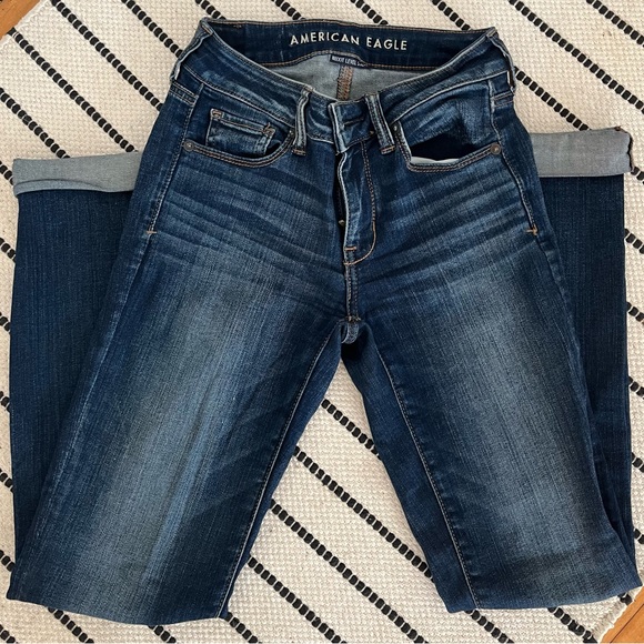 American Eagle Denim Stretch Boyfriend Jeans - Picture 2 of 5